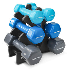1kg to 3kg 3-Pair Dumbbell Set with Stand