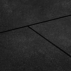 50mm Commercial Dual Density Rubber Gym Floor Tile Mat (1m x 1m) Pack of 6