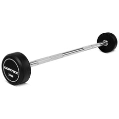 Alpha Series Fixed Barbell Set 100kg + Stand