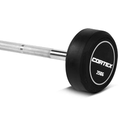Alpha Series Fixed Barbell Set 100kg + Stand