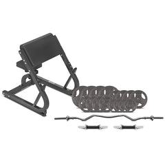 BN-8 Preacher Pad + 84kg Standard Tri-Grip Weight Plate & Curl Bar Package