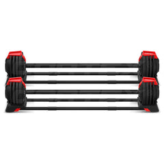 Revolock V2 48kg Adjustable Dumbbell + Barbell + Kettlebell All-in-One Set (24kg Pair)