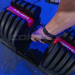 Revolock V2 80kg Adjustable Dumbbell & Barbell All-in-One Set (40kg Pair)