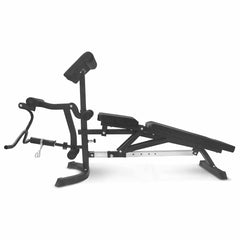 BN-11 Exercise FID Bench with Preacher Pad & Leg Extension