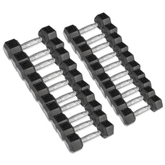 Hex Dumbbell Set 1kg - 10kg (10 Pairs)