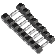 Hex Dumbbell Set 4kg - 10kg (4 Pairs)