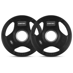 FT-11 Plate Loaded Cable Crossover Station with 115kg Olympic Tri-Grip Weight Set