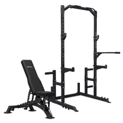 PR-2 Half Rack & BN-9 Bench Combo