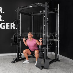SM-20 6-in-1 Power Rack with Smith & Cable Machine