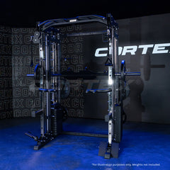 SM-25 6-in-1 Power Rack with Smith & Cable Machine