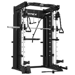 SM-26 6-in-1 Power Rack with Smith & Cable Machine