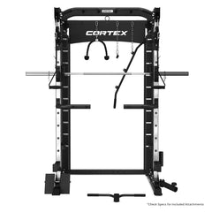 SM-26 6-in-1 Power Rack with Smith & Cable Machine