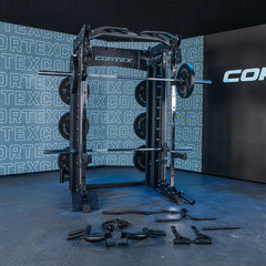 SM-26 6-in-1 Power Rack with Smith & Cable Machine