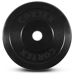 25kg Black Series Bumper Plates (Single)
