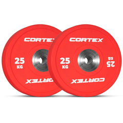 25kg Competition Bumper Plates (Pair)
