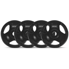 10kg Tri-Grip 50mm Olympic Plates (Set of 4)