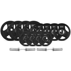 45kg Tri-Grip 50mm Olympic Dumbbell Set