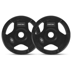 90kg Tri-Grip 50mm Olympic Plate Set