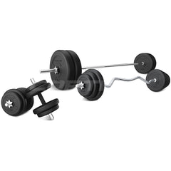90kg EnduraShell Barbell Weight Set