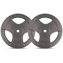 20kg Tri-Grip 25mm Standard Plate (Pair)