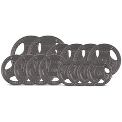 65kg Tri-Grip 25mm Standard Barbell Weight Set