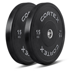 15kg Black Series V2 Bumper Plate (Pair)
