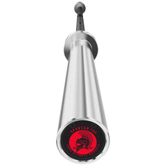 SPARTAN100 7ft 20kg Olympic Barbell (Black Oxide) with Lockjaw Collars