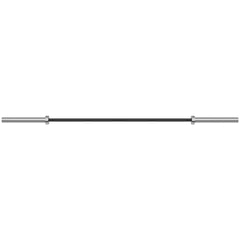SPARTAN100 7ft 20kg Olympic Barbell (Black Oxide) with Lockjaw Collars