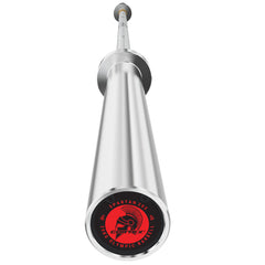 SPARTAN205 7ft 20kg Olympic Barbell (Hard Chrome) with Lockjaw Collars