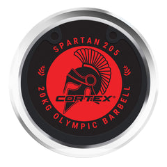 SPARTAN205 7ft 20kg Olympic Barbell (Hard Chrome)