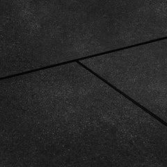10mm Commercial Bevelled Edge Rubber Gym Tile Mat (1m x 1m) Pack of 6
