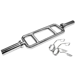 Olympic Tricep Bar with Spring Collars